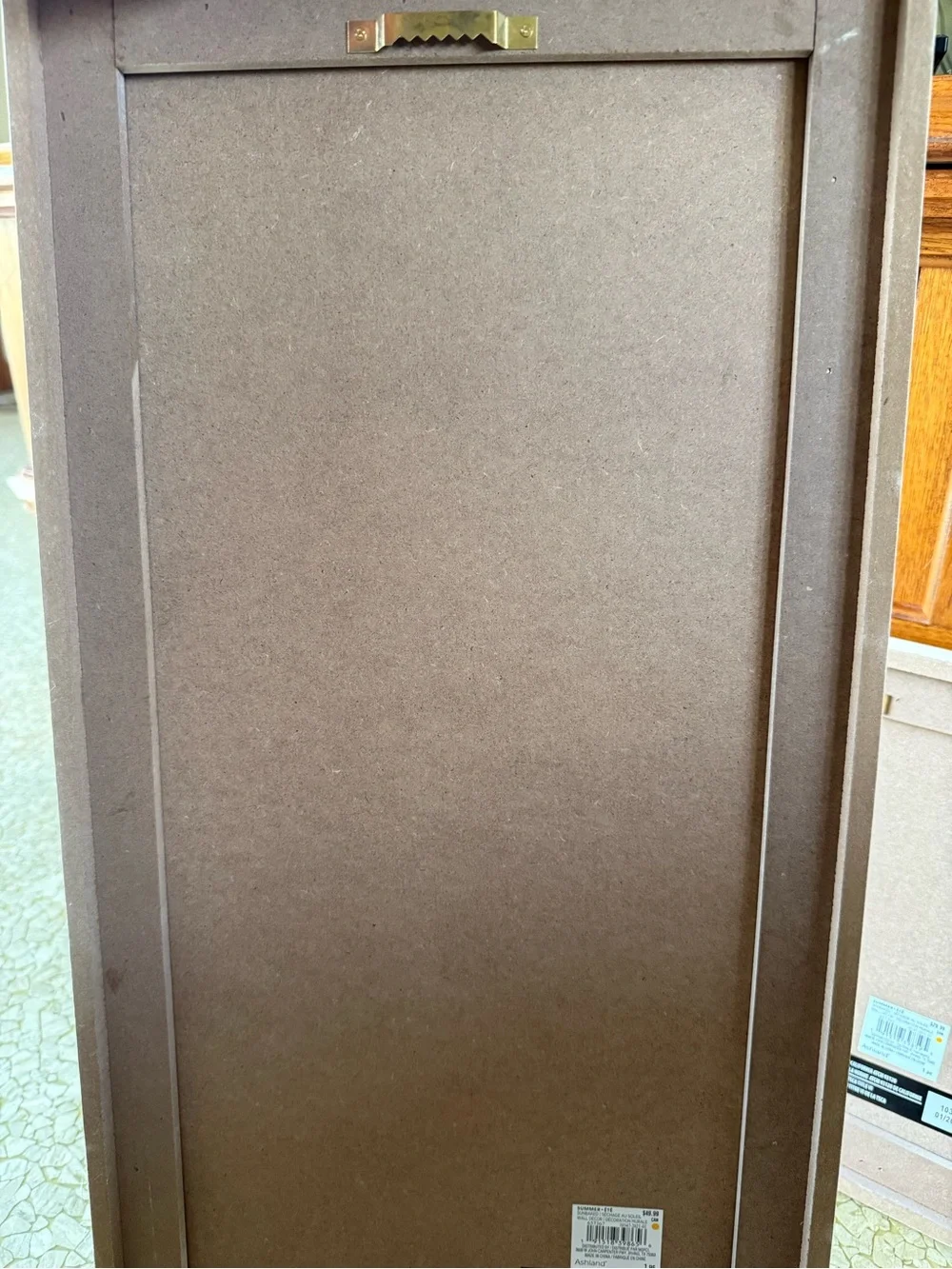 Ashland Desert Roadscape Wall Art in Tan, Brown, Green, Gray